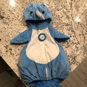 Kids narwhal costume